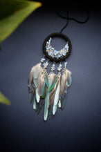 Load image into Gallery viewer, Small dream catcher with colorful feathers