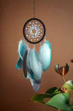 Load image into Gallery viewer, gray and mint dream catcher