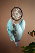 Load image into Gallery viewer, gray and mint dream catcher