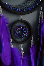 Load image into Gallery viewer, large purple dream catcher