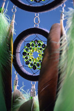 Load image into Gallery viewer, green dream catcher