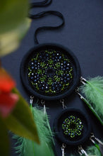 Load image into Gallery viewer, green dream catcher