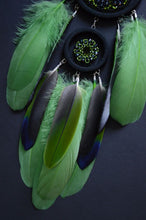 Load image into Gallery viewer, green dream catcher