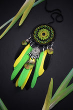 Load image into Gallery viewer, small beaded dream catcher