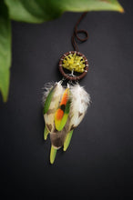 Load image into Gallery viewer, tree of life mini dream catcher