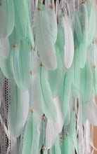 Load image into Gallery viewer, large mint white dream catcher