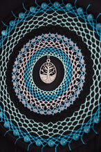 Load image into Gallery viewer, big black blue dream catcher