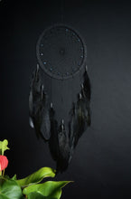 Load image into Gallery viewer, black dream catcher