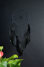 Load image into Gallery viewer, black dream catcher