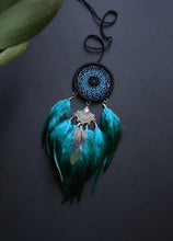 Load image into Gallery viewer, small turquoise dream catcher