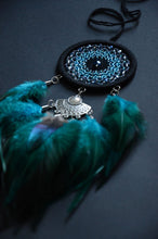 Load image into Gallery viewer, small turquoise dream catcher