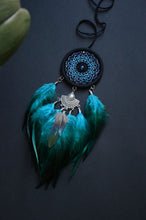 Load image into Gallery viewer, small turquoise dream catcher