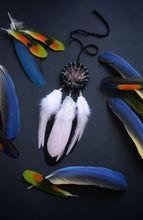Load image into Gallery viewer, mini black pink dream catcher