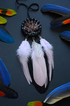 Load image into Gallery viewer, mini black pink dream catcher