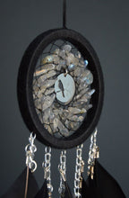 Load image into Gallery viewer, small full black dream catcher