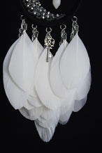 Load image into Gallery viewer, small black white dream catcher