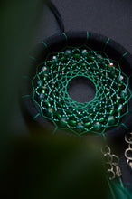 Load image into Gallery viewer, small green dream catcher