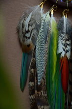 Load image into Gallery viewer, small brown green dream catcher