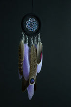 Load image into Gallery viewer, mini purple dream catcher