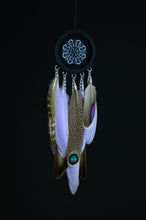 Load image into Gallery viewer, mini purple dream catcher