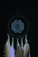 Load image into Gallery viewer, mini purple dream catcher