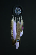 Load image into Gallery viewer, mini purple dream catcher