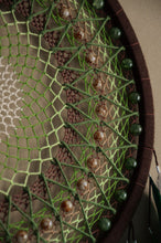 Load image into Gallery viewer, large brown green dream catcher