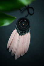 Load image into Gallery viewer, mini black beige dream catcher
