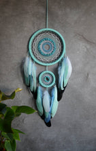 Load image into Gallery viewer, Dreamcatcher with turquoise rocks