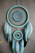 Load image into Gallery viewer, Dreamcatcher with turquoise rocks