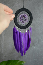 Load image into Gallery viewer, Little purple dreamcatcher