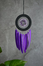 Load image into Gallery viewer, Little purple dreamcatcher