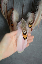 Load image into Gallery viewer, Brown beige dream catcher