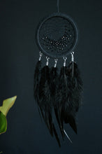 Load image into Gallery viewer, small black dream catcher