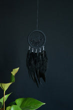 Load image into Gallery viewer, small black dream catcher