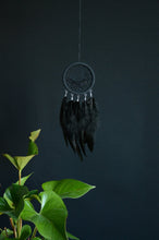 Load image into Gallery viewer, small black dream catcher