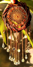 Load image into Gallery viewer, Handmade Crystal Dream Catcher Boho Hanging Decor Gift Car
