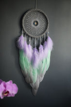 Load image into Gallery viewer, Large Gray Dream Catcher

