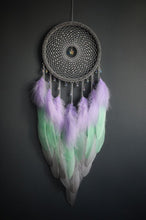 Load image into Gallery viewer, Large Gray Dream Catcher
