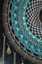 Load image into Gallery viewer, Large Blue Turquoise Dream Catcher
