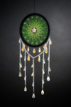 Load image into Gallery viewer, Green Dream Catcher and Sun Catcher Hybrid
