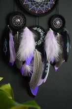 Load image into Gallery viewer, Big dream catcher with moonstones
