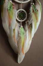 Load image into Gallery viewer, Dream catcher with natural stone agate Botswana beads
