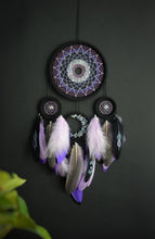 Load image into Gallery viewer, Big dream catcher with moonstones

