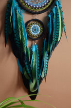 Load image into Gallery viewer, Azure wall hanging dreamcatcher
