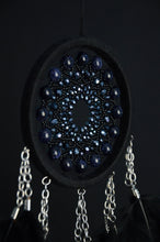 Load image into Gallery viewer, Small black dream catcher
