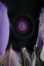 Load image into Gallery viewer, Purple wall hanging dream catcher
