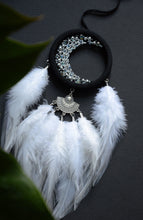 Load image into Gallery viewer, White moon dream catcher
