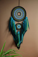 Load image into Gallery viewer, Azure wall hanging dreamcatcher
