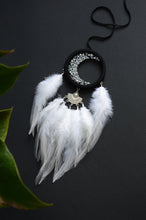 Load image into Gallery viewer, White moon dream catcher

